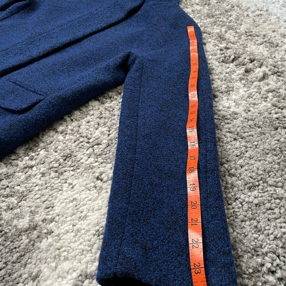 Jones New York blue & black marled coat - Picture 10 of 10